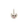 kitten-gold-charm-14k-white-gold kitten gold charm in 14k white gold