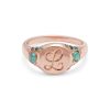 custom-large-signet-ring-14k-pink-gold Custom Large Signet Ring in 14k pink gold