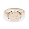 large-signet-ring-white-gold large signet ring custom white gold