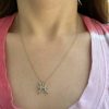 pisces-zodiac-sign-charm-pendant-on-necklace Pisces zodiac sign charm pendant necklace