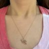 virgo-zodiac-sign-charm-pendant-on-necklace Virgo zodiac sign charm pendant necklace
