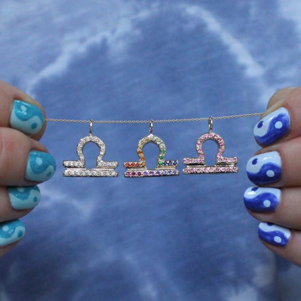 Celebrating Libra - Libra Charm Pendant Necklace