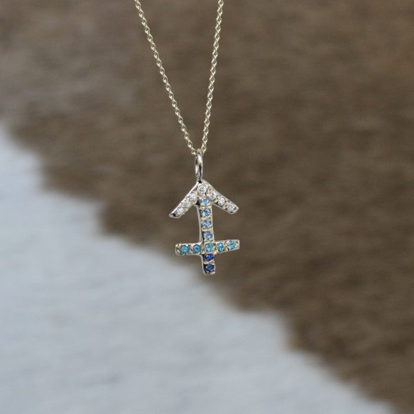 sagittarius charm necklaces