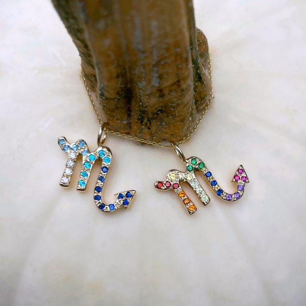 scorpio-charm-necklaces Scorpio charm necklaces