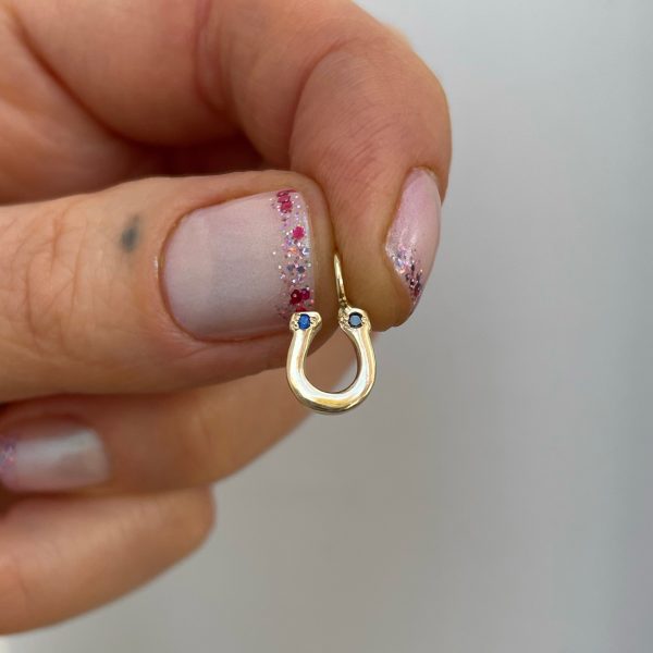 horseshoe charm necklaces