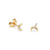 teeny-tiny-moon-stud-earrings-14k-gold teeny tiny moon stud earrings 14k yellow gold