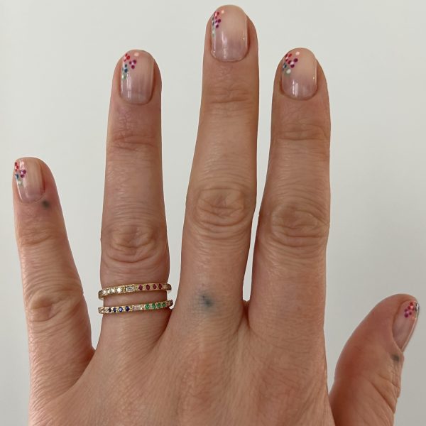 baguette-color-gem-bands-diamonds Custom Baguette Band
