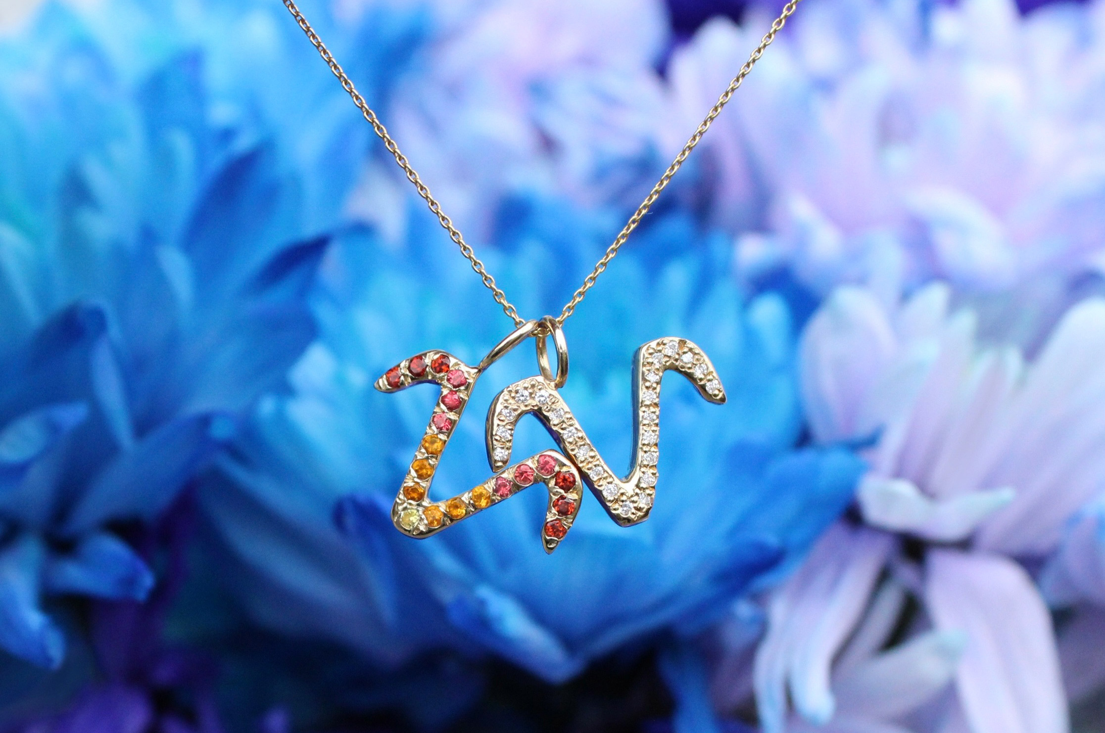 Aries jewelry charms necklaces
