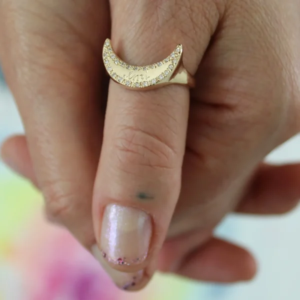 moon-signet-ring Custom Moon Signet Ring