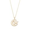 moon-star-charm-necklace-gold-diamond Moon & Star Charm Necklace - 14k Yellow Gold with Diamonds