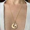 wearing-the-yellow-gold-moon-and-star-charm-necklace Wearing the Yellow Gold Moon and Star Charm Necklace