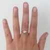 moon-sun-ring-diamond wearing the gold moon and sun ring with diamonds