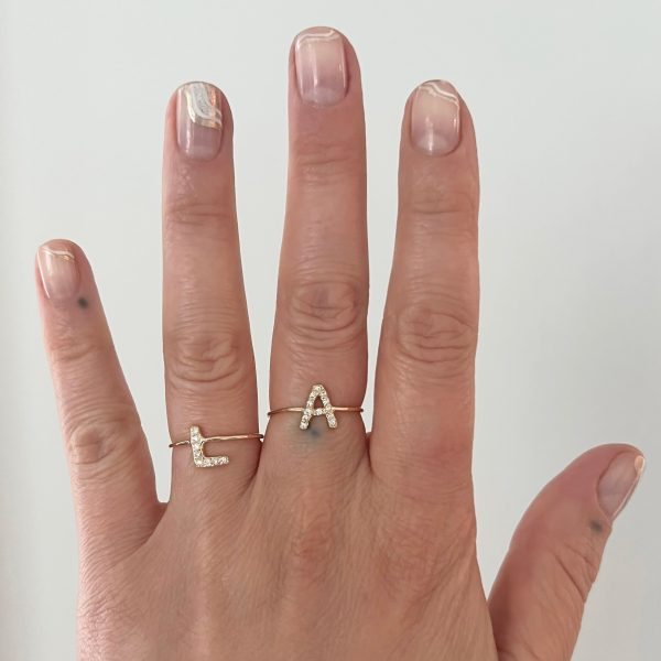 personalized-letter-ring-gold-diamonds Letter Ring in Gold with Diamonds