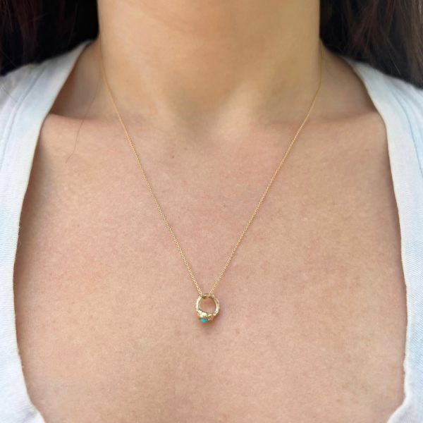 ring-necklace Wearing the Teeny Ring Charm