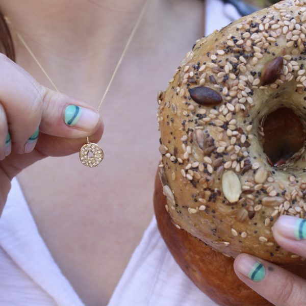 bagel-charm-white-diamonds Bagel Charm