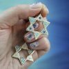 gold-6-point-star-charms Blue Sapphire and Turquoise Large Star Charm