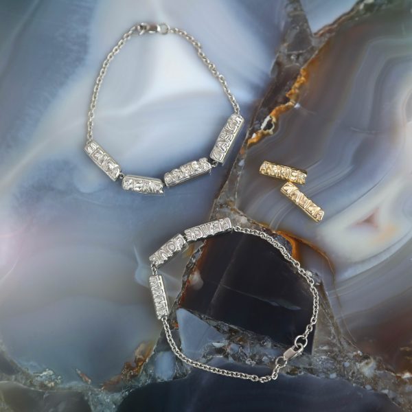 tiny-namee-gold-platinum-diamond-beads-bracelets tiny gold and platinum bead bracelets with diamonds