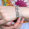 wearing-the-tiny-gold-diamond-name-beads wearing the tiny gold diamond name beads