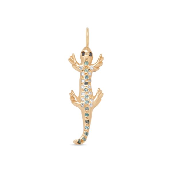 salamander-gold-charm-diamonds Salamander Charm