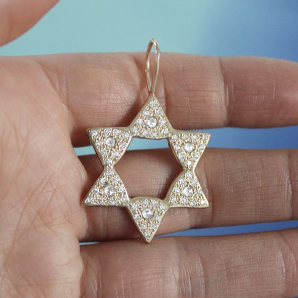 gold-diamond-large-star-charm Diamond Large Star Charm