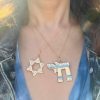 large-chai-gold-charm-necklace Large Chai Charm