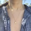 butterfly-charm wearing the 14k gold butterfly charm