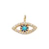 Birthstone Eye Charm