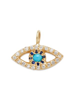 Birthstone Eye Charm