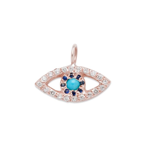 Birthstone Eye Charm