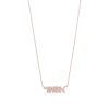 diamond-hebrew-name-necklace-pink-gold Diamond Hebrew Name Necklace
