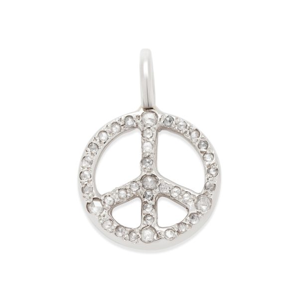 rosecut-diamond-peace-charm-rosecut-diamond-peace-charm-platinum Rosecut Diamond Peace Charm