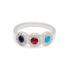 three-birthstone-signet-ring-white-gold Three Birthstone Signet Ring