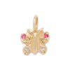 tiny-butterfly-charm-gold Custom Tiny Butterfly Charm