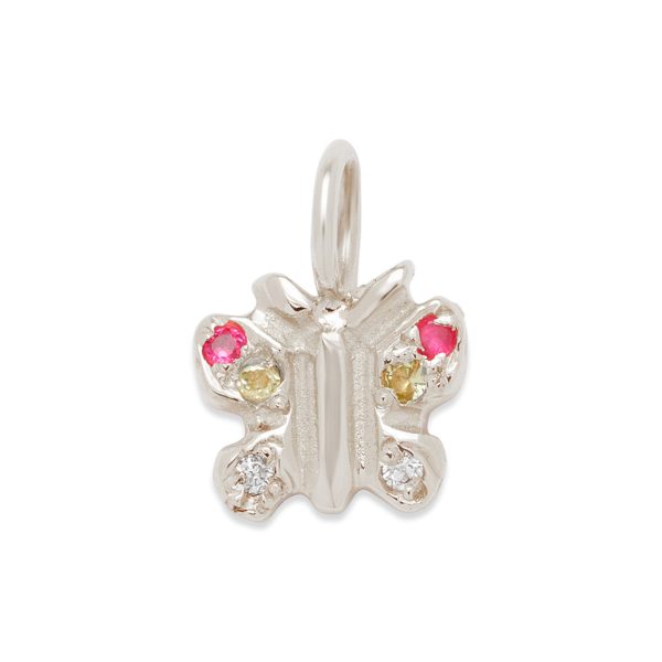 tiny-butterfly-charm-white-gold Custom Tiny Butterfly Charm