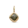 Charm_RoughDiamond Yellow Gold Rough Diamond Charm