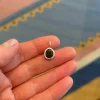 Sterling Silver And Vintage Insect Carnelian Intaglio Charm