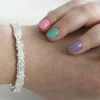 Flower Leaf Cuff Bracelet