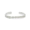 flower leaf cuff bracelet