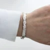 Flower Leaf Cuff Bracelet