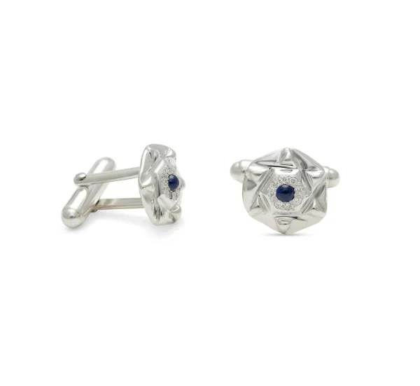 sterling-silver-star-cufflinks Sterling Silver Star Cufflinks