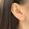 Tiny Moon Sun Studs